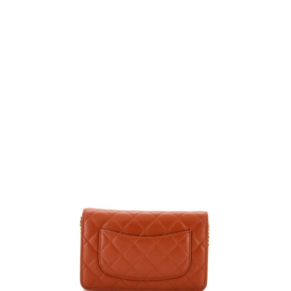 Chanel Textured Cc Wallet On Chain #240087C44B - Picture 3 of 6